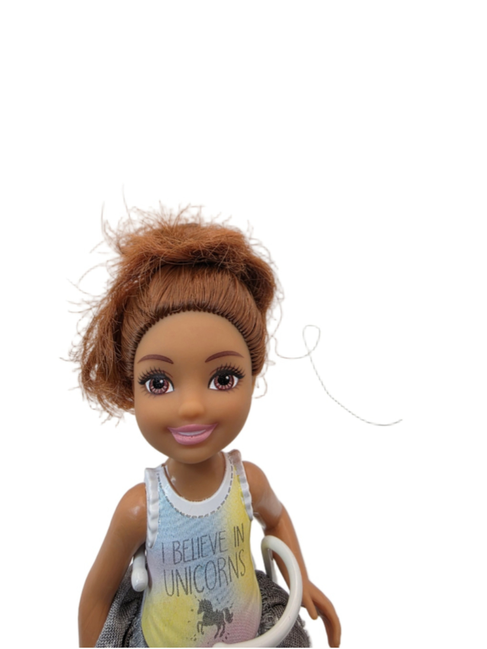 Mattel Girls Doll I Believe In Unicorns Grey White One Size